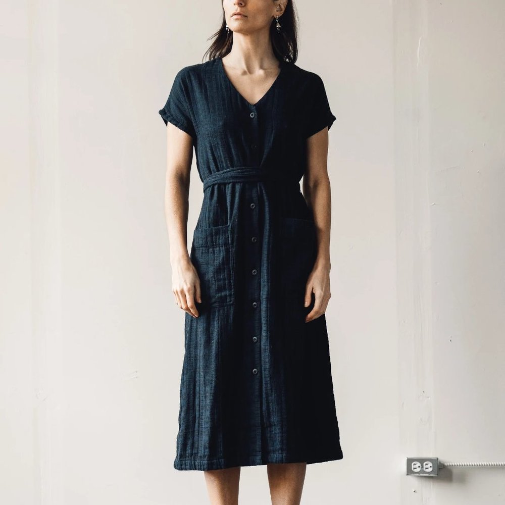 Ace & Jig Gallo Dress in Cadet